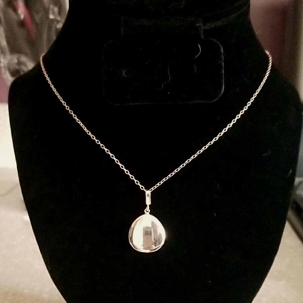 14 Gold Over Ss Necklace And Pendant 43$